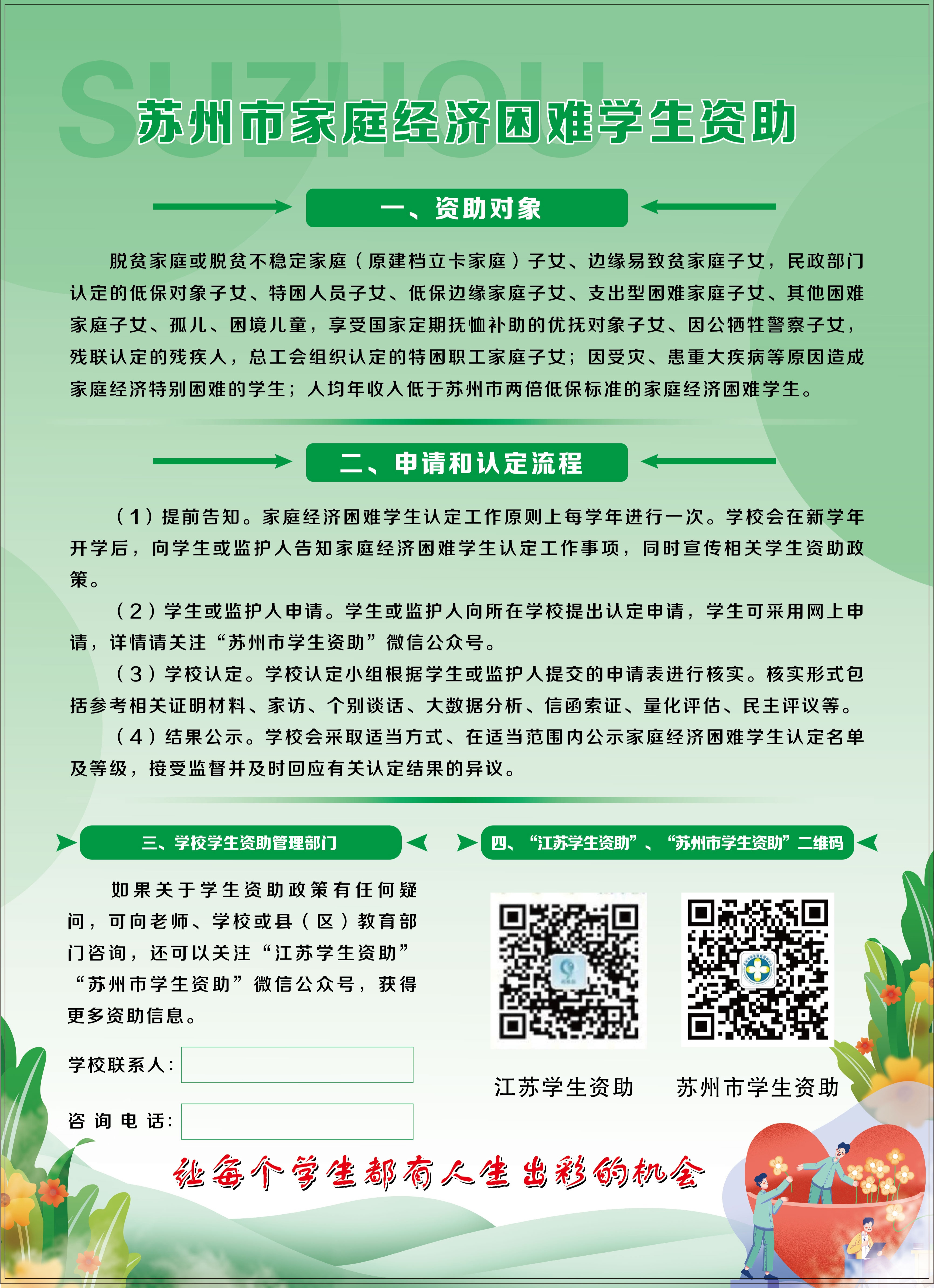 资助大海报